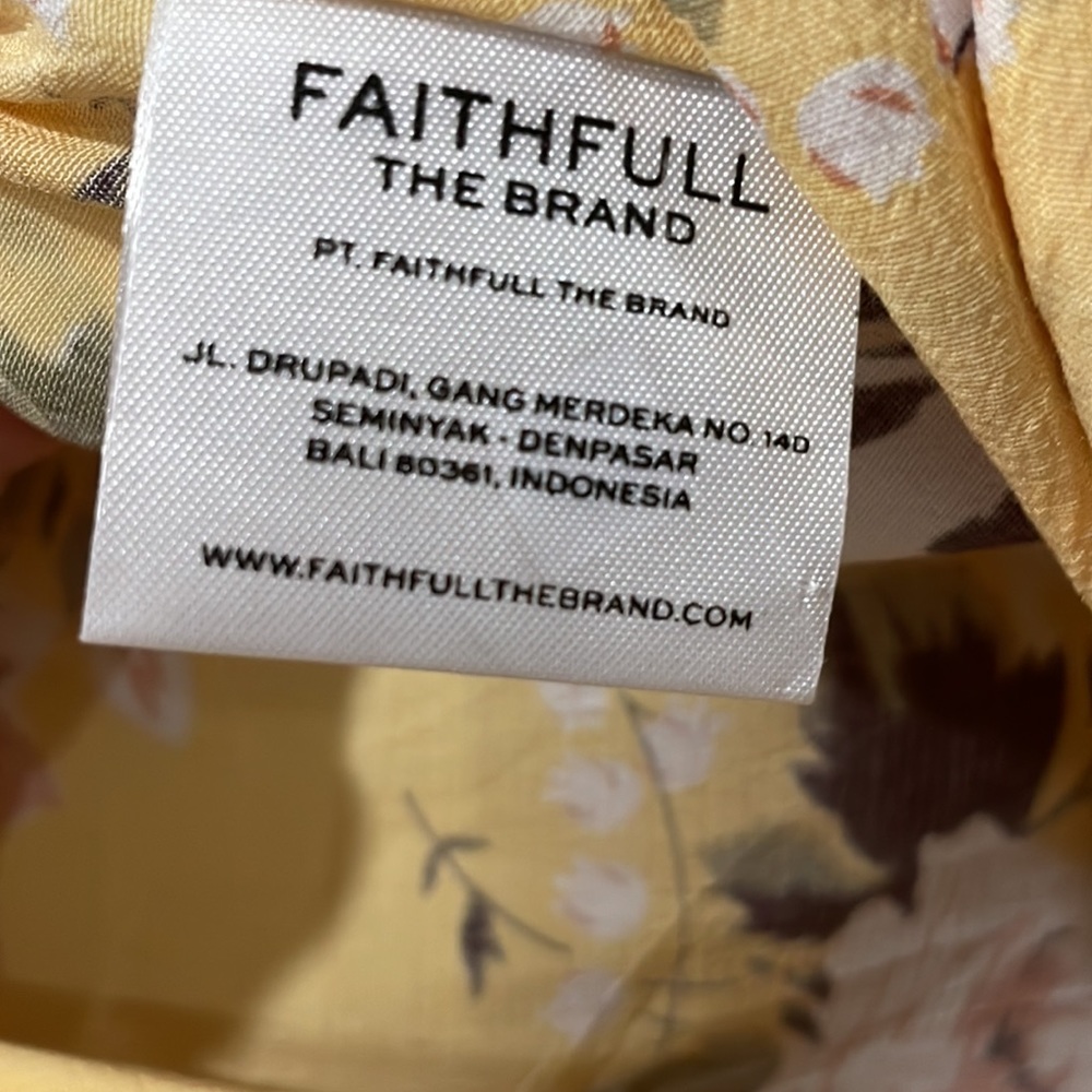 Faithfull The Brand Maxi Skirt and Matching Top - Picture 13 of 16